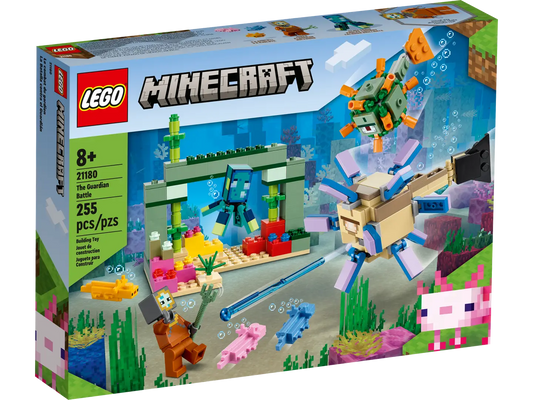 LEGO Minecraft 21180 The Guardian Battle