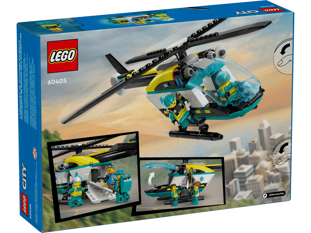 LEGO City 60405 Emergency Rescue Helicopter
