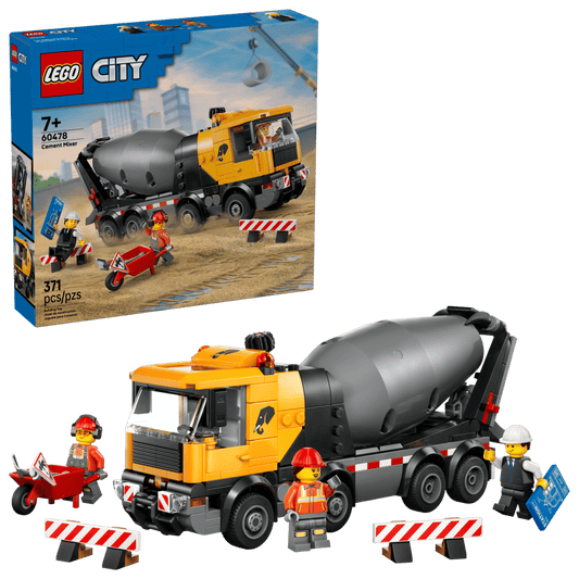 LEGO City 60478 Cement Mixer